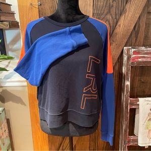 Lauren Ralph Lauren French Terry Logo Crewneck Sweatshirt